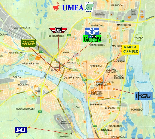 Karta Över Umeå